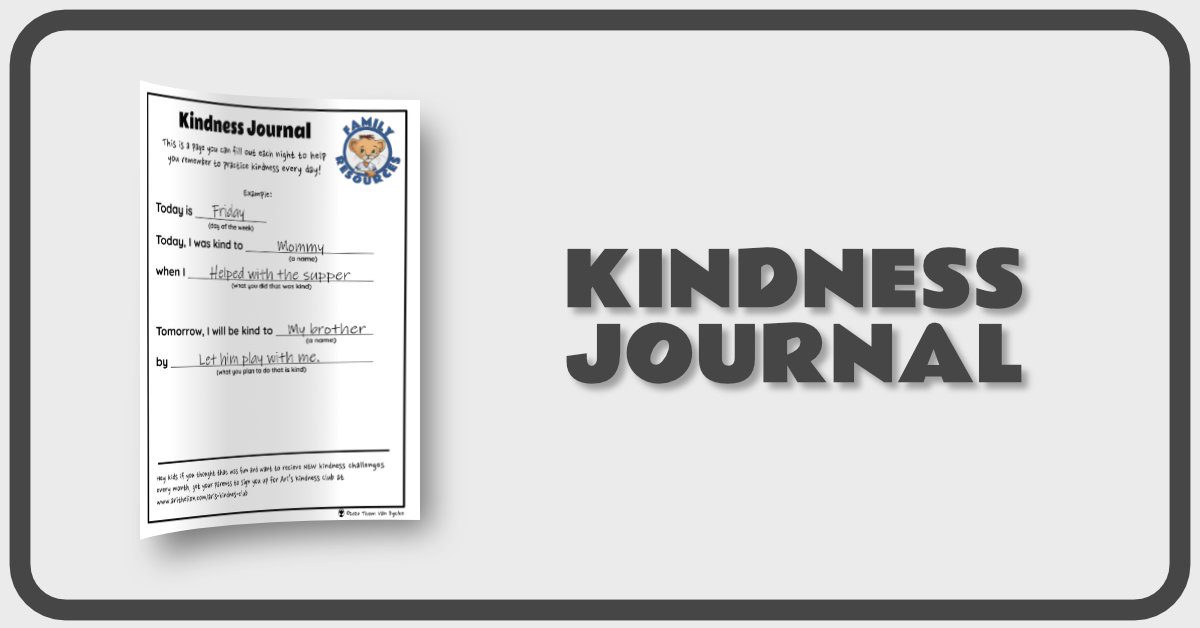 Kindness Journal Banner